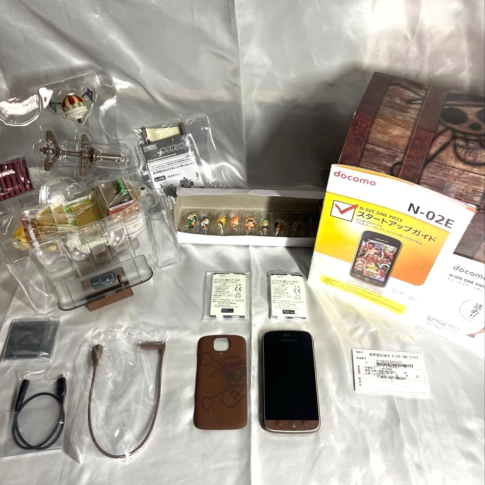 SMARTPHONE ANDROID DOCOMO NEC N-02E ONE PIECE LIMITED EDITION DI JP Open Box - Immagine 1 di 4