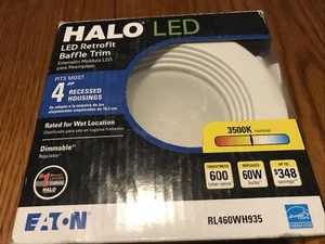 HALO 4" LED Einbauleuchten Retrofit Downlighting RL460WH935 - Bild 1 von 5