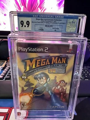 Mega Man Anniversary Collection PS2 CGC 9.9 A+ - Image 1 of 3