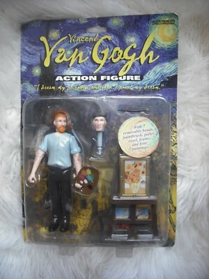 Figura de acción Vincent Van Gogh de Accoutrements 2006 paquete de muñeca de 5" está sellado Foto 1 de 3