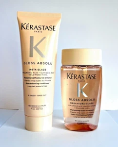 KERASTASE GLOSS ABSOLU Shampoo 80ml + INSTA GLAZE Conditioner 75ml Reiseset - Bild 1 von 1