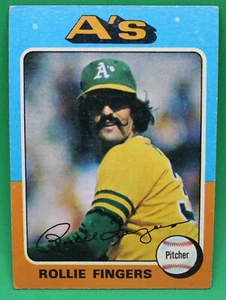 1975 Topps Rollie Fingers #21 Athletics - Picture 1 of 2