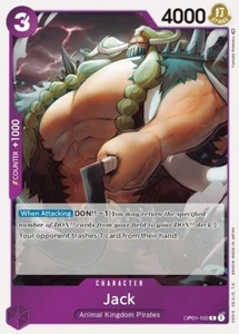 One Piece Card Game Jack Romance Dawn OP01-102 - Picture 1 of 1