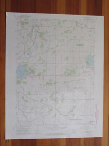 Rochester Wisconsin 1972 Original Vintage USGS Topo Map - Picture 1 of 1