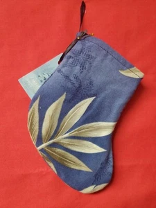 Christmas Stocking Handmade Lined Mini 6" Hawaiian Tropical Gift Card Holder - Picture 1 of 3