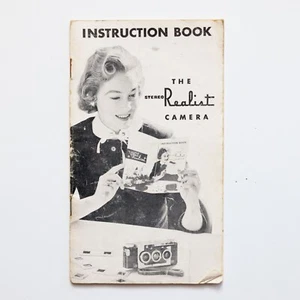 Stereo Realist Camera Instruction Book Manua Original - Picture 1 of 5