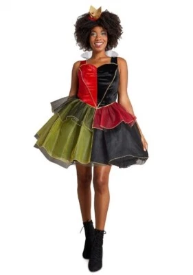NWT Disney Store Queen Of Hearts Costume Adult Size XXL 2XL Alice Wonderland NEW - Image 1 of 4