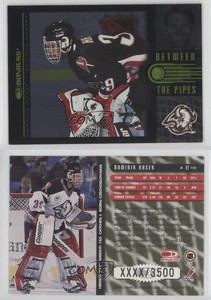 1997-98 Donruss Between the Pipes Promos /3500 Dominik Hasek #4 HOF
