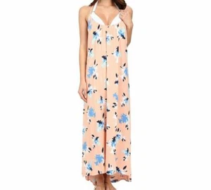 $152 Vince Camuto Women's Pink Printed Beach Swimsuit Cover-Up Maxi Dress Size S - Picture 1 of 1