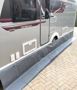 Caravan Draught Skirt, 3 metre length x 75cm (extra deep) NEW. FREE DELIVERY - Picture 1 of 8
