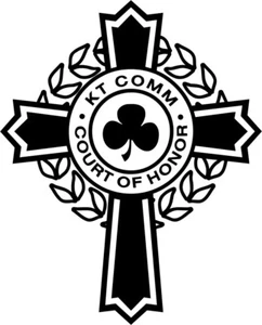 Knight Commander Court of Honor Masonic 1 Color Window Wall Vinyl Decal Sticker - Picture 1 of 5