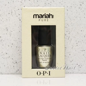 OPI Limited PURE 18K White Gold & Silver Top Coat HLE57 Mariah Carey Holiday - Picture 1 of 6