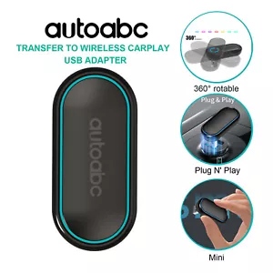 Rotate Wireless Adapter Multicolour USB Dongle for OEM w/CarPlay Android auto - Picture 1 of 9