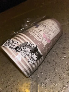 Sanrio Kuromi Pochacco paper cups Pompompurin Hello Kitty My Melody Cinnamoroll - Picture 1 of 8