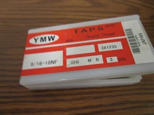 (2) YMW Japan 9/16-18nf HSS Taps 381235 - Picture 1 of 3