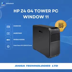 HP Z4 G4 Tower PC, Intel Xeon W-2245, 64GB RAM, 512GB NVMe SSD, Quadro M2000 - Picture 1 of 1