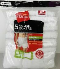 Hanes 15 Pairs Tagless Boxers Comfort Soft Size S Small