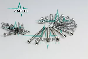 2.7mm Cortical / Cortex Screws Self Tapping Set of 120 PCs Ortho Vet ZaBeel - Picture 1 of 2
