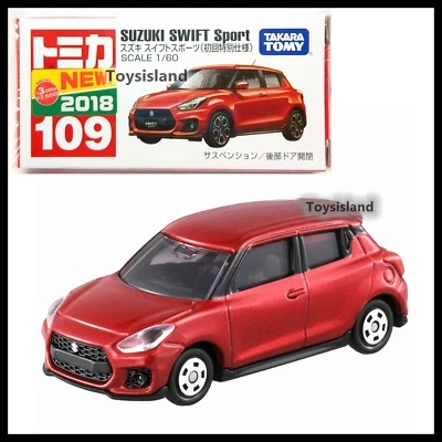 TOMICA 109 SUZUKI SWIFT SPORT 1/60 TOMY 2018 July NEW MODEL RED First edition - Image 1 of 4