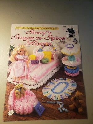 Annie's Attic Crochet Leaflet #546B, SISSY'S SUGAR-n-SPICE ROOM - Image 1 of 2