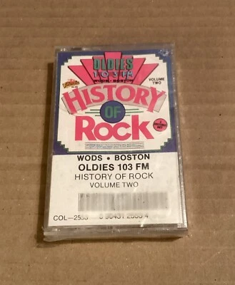 History Of Rock On Cassette WODS BOSTON -OLDIES 103 FM VOL 2 - Image 1 of 3