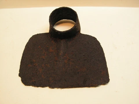 Antique Garden Hoe Head 6" Wide X 4 1/4" Tall or 6" Tall Counting Collar. BAD! Cover