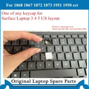 Surface Laptop 3 4 5 1868 1867 1951 1950 1872 Tapa de llave astilla negra una tapa - Imagen 1 de 3