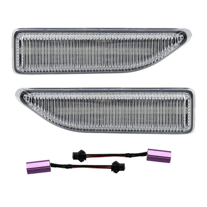 MINI COUNTRYMAN F60 2017-2021 CLEAR LENS LED SIDE MARKER LAMP KIT V-173318 - Picture 1 of 16