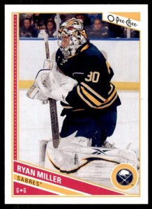 2013-14 O-Pee-Chee Ryan Miller Buffalo Sabres #240