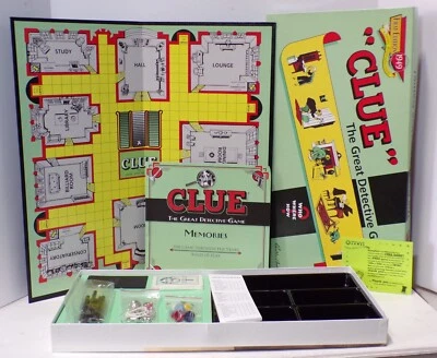 Clue 1949 First Edition Reproduction 2003 Parker Bros Board Game Complete SH-A11 - Image 1 of 2
