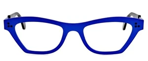 New THEO cinquante+six/2 601 Blue Black Titanium Eyeglasses Frame Belgium Unisex - Picture 1 of 7