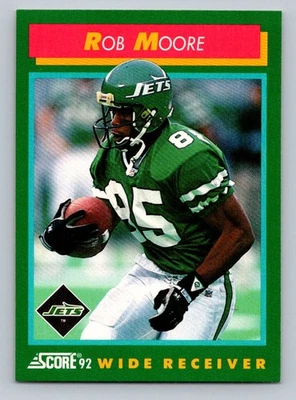 1992 Score #295 Rob Moore #295 New York Jets - Image 1 of 2
