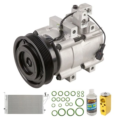 A/C Kit w/ AC Compressor Condenser & Drier For Hyundai XG350 2004 2005 - Image 1 of 4