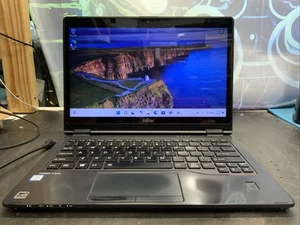 Fujitsu LifeBook Touchscreen, i5 8th 8GB RAM Win 11 256GB SSD Notebook PC U5 - Picture 1 of 13