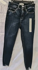 BKE Jeans Damen 26 Blau Parker Ankle Skinny Universal Fit High Rise 26x27 - Bild 1 von 11