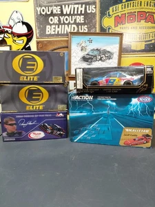 NASCAR Diecast Lot 1:24 Elite Action Burton Rudd Hamlin Kalitta Earnhardt Jr - Picture 1 of 9