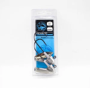 Tackle Tactics TT Rev Head Jig Head HD Nickel Willow 3/4 oz 6/0XH (8584) - Picture 1 of 6