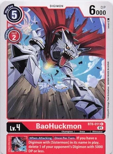 BaoHuckmon BT6-011 Common - Digimon Card Game TCG - Bild 1 von 2