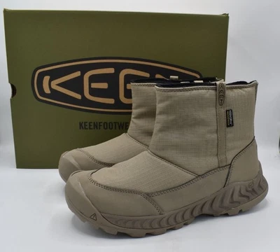Keen Womens Size 7 Hood NXIS Brindle Pull On Insulated Waterproof Boots Shoes - Image 1 of 4