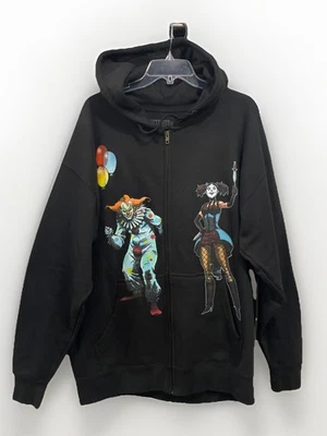 万圣节恐怖之夜 Jack and Chance 拉链连帽夹克 XL 码双面 — 第 1/4 张图片