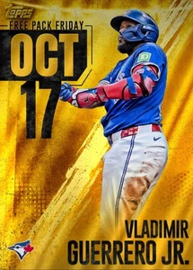 [DIGITAL] Topps Bunt Vladimir Guerrero Jr. - Free Pack Friday 25 S4 Oct 17 Gold - Picture 1 of 1