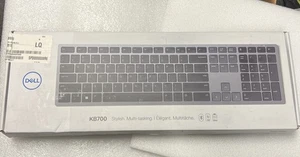 Dell (Dell 02V4C) KB700 multidispositivo inalámbrico sin retroiluminación KB700-GY-R-US - Imagen 1 de 3