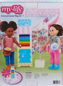My Life As Carnival Game Play Set for 18" Dolls, 14 Pieces - Foto 1 di 4