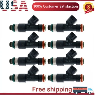 Inyector de combustible 12594512 8 piezas para Chevrolet Silverado 1500 5,3 L V8 2007 2008 2009 Foto 1 de 4