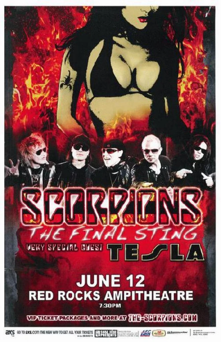 scorpions poster products for sale | eBay
