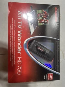 Diamond ATI Theater PC TV Wonder HD 750 USB TVW750USB Remote Antenna NOS - Afbeelding 1 van 6