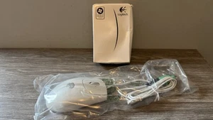 Logitech RX250 USB Mouse white new With Adapter - Photo 1/7