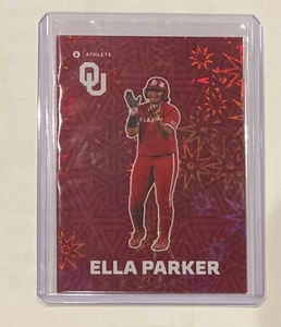2025 Ella Parker Oklahoma Sooners OU Softball Fusion Red HOLO F-1 - Bild 1 von 2