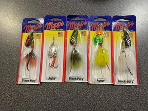 5 New Mepps Spinners Size # 3 Lot - Great Colors - Picture 1 of 1