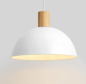 12 inch Modern Lantern White Pendant Light,Industrial and Minimalist Style... - Picture 1 of 10
